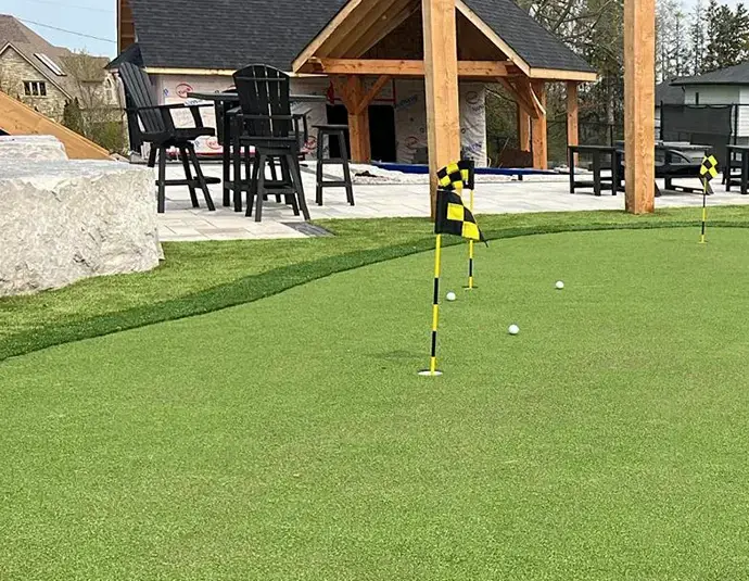 commercial synthetic turf installation in toronto